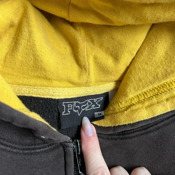 🌙Fox Racing Zip Up Vintage Jacket! - Picture 2 of 8